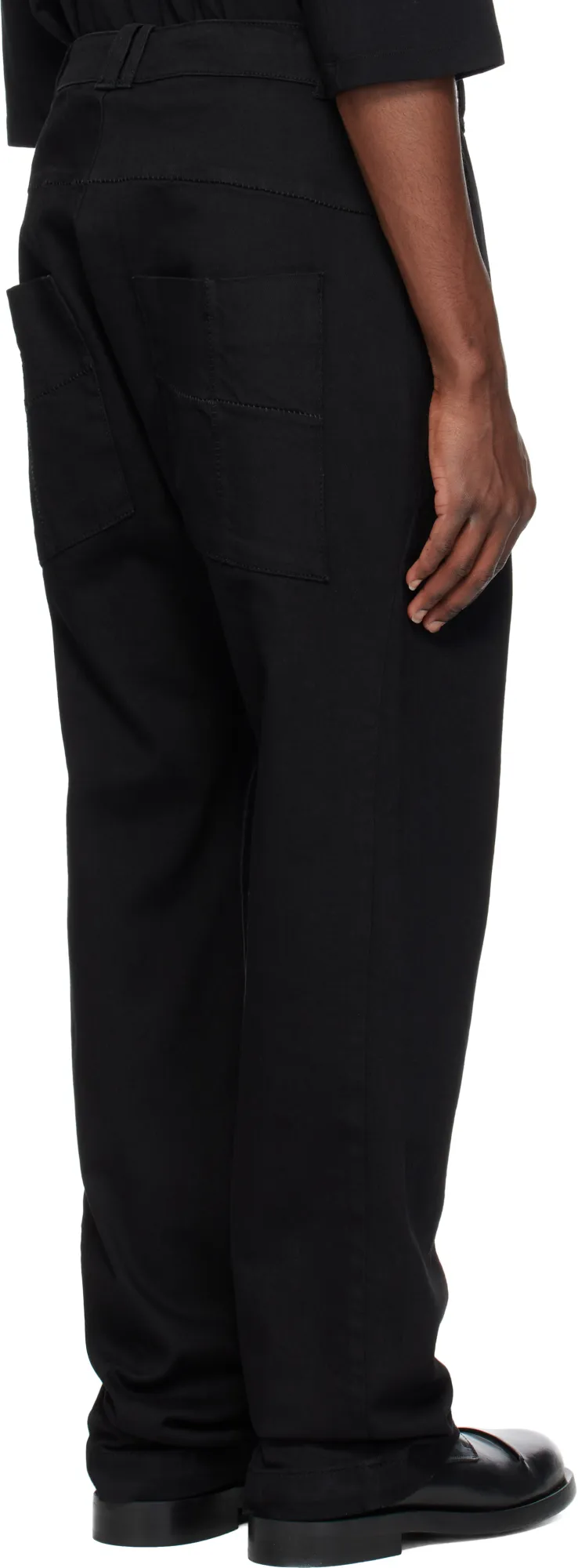 Stretch-Cotton Pants