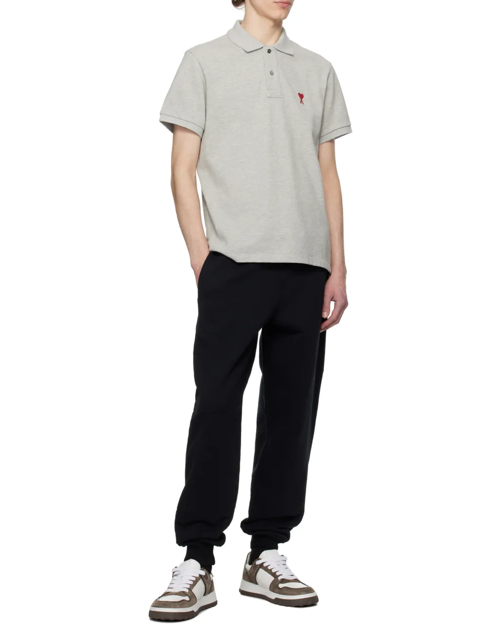 Ami Ami De Coeur Drawstring Track Pants