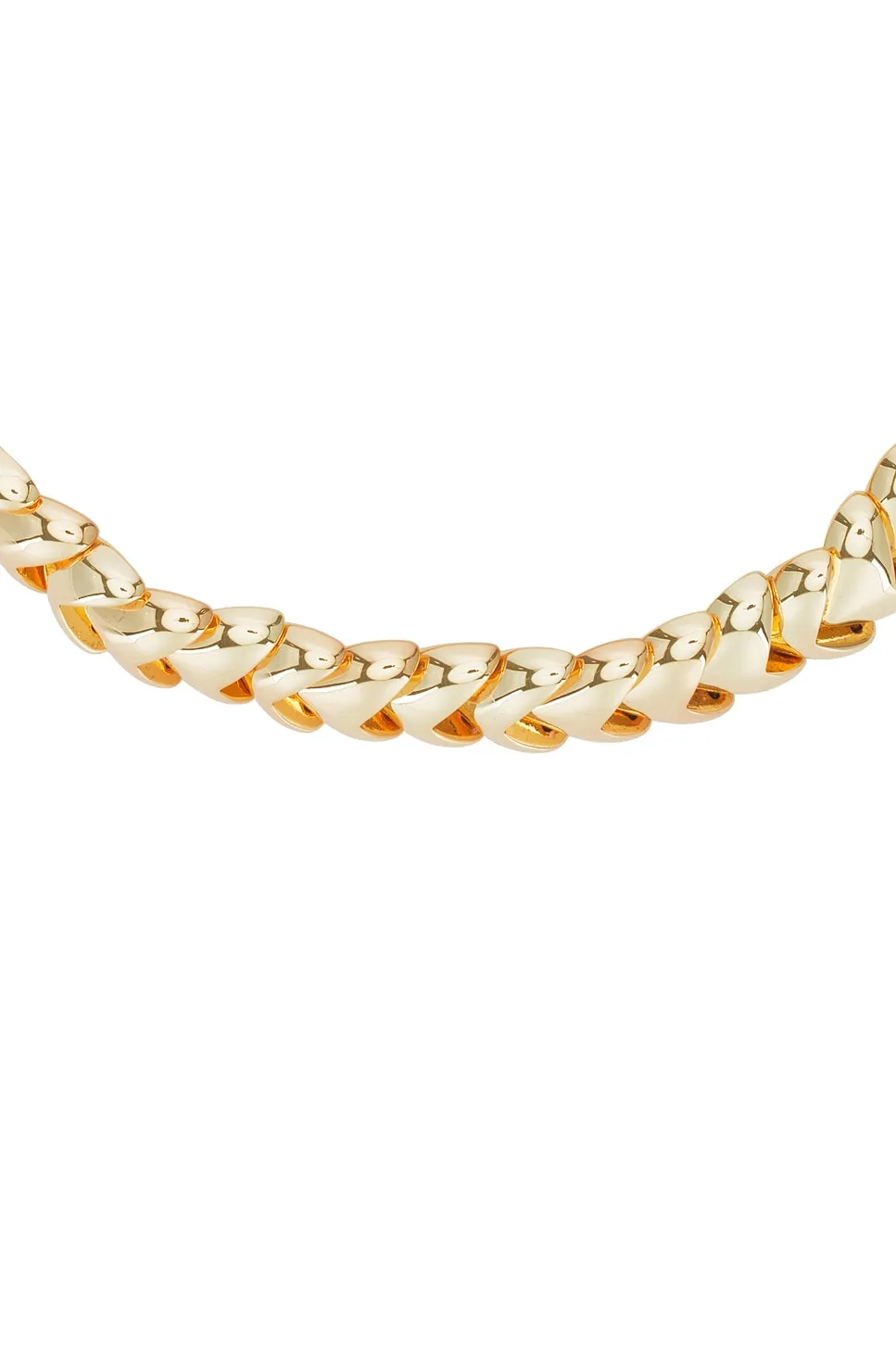 Anine Bing Logo-Engraved Chain Linked Necklace