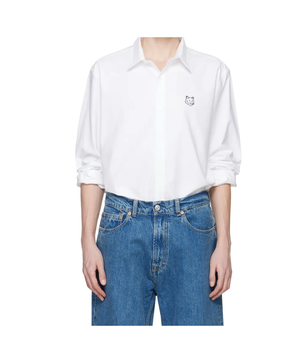 Maison Kitsuné Fox Patch Shirt