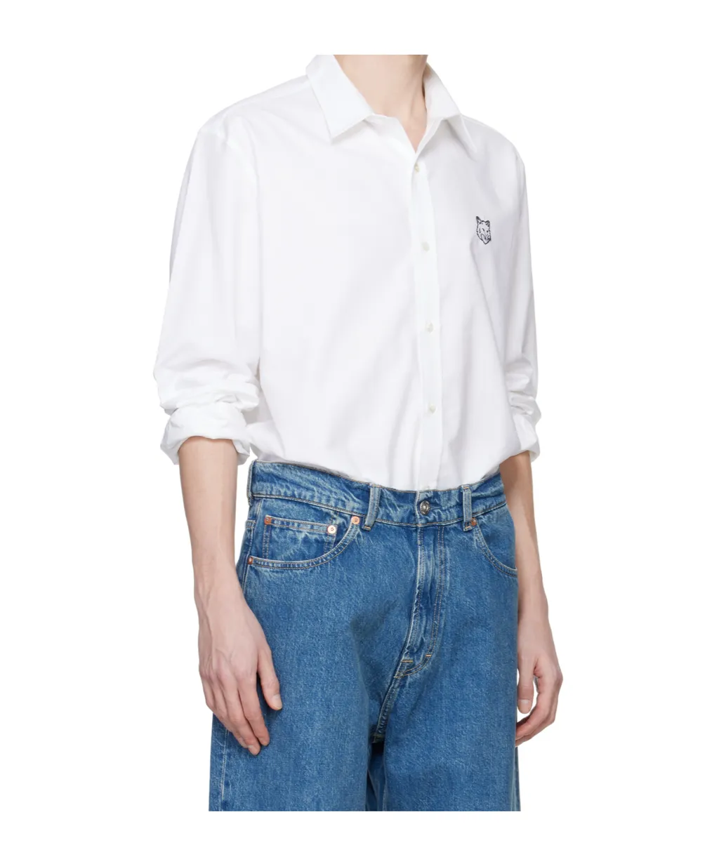 Maison Kitsuné Fox Patch Shirt