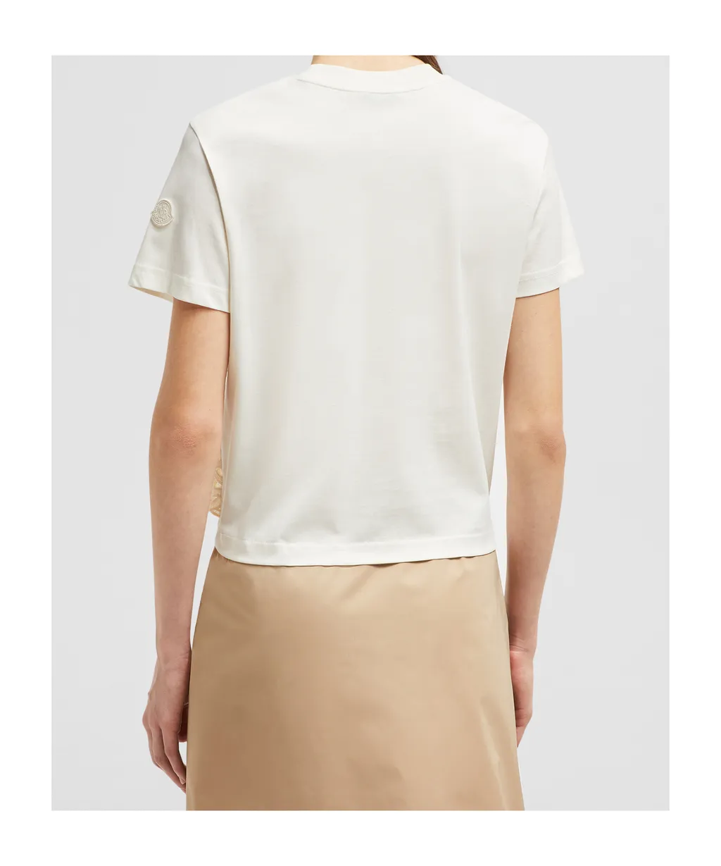 Moncler Macramé Crewneck T-Shirt