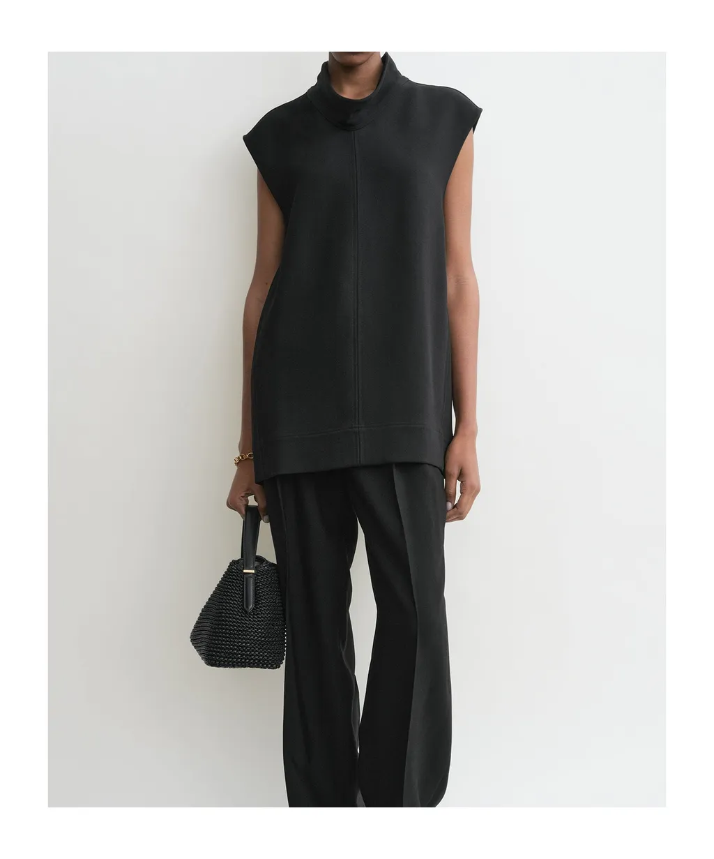 High-Neck Blouse