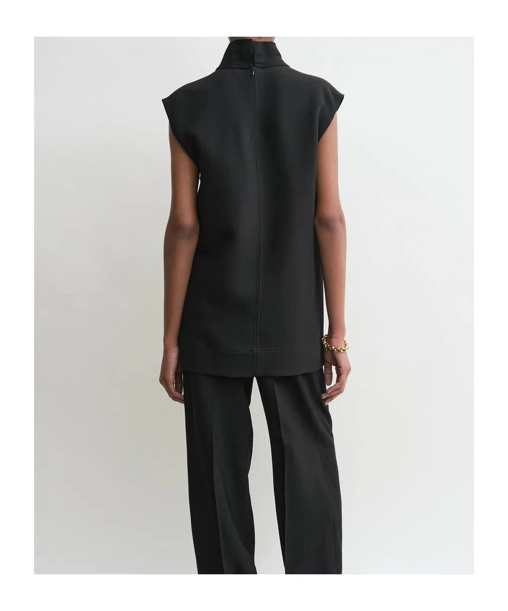 High-Neck Blouse
