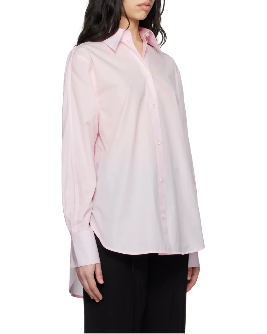 TotÊMe Kimono-Sleeve Poplin Shirt