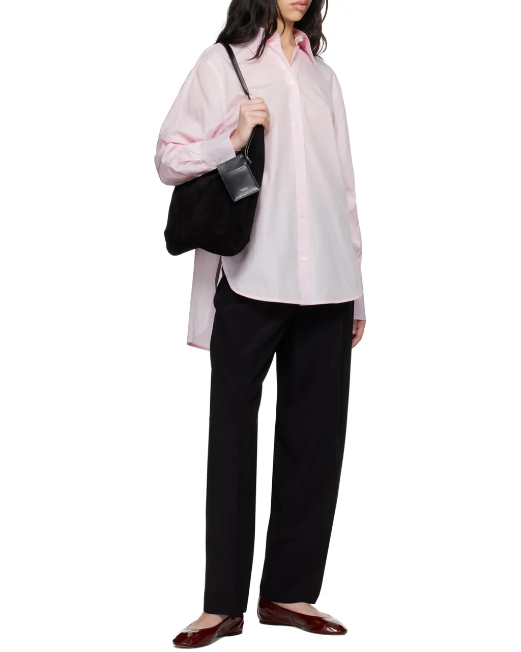 TotÊMe Kimono-Sleeve Poplin Shirt