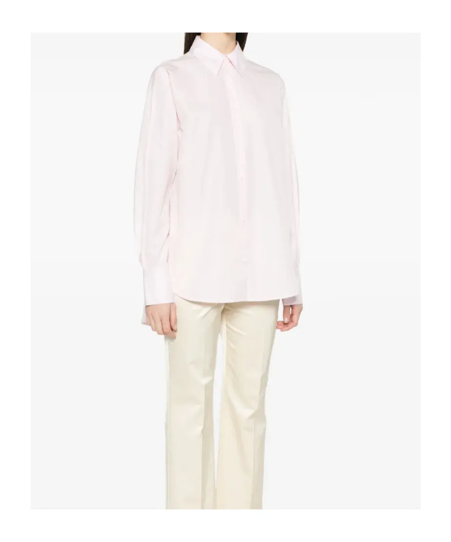 TotÊMe Kimono-Sleeve Poplin Shirt