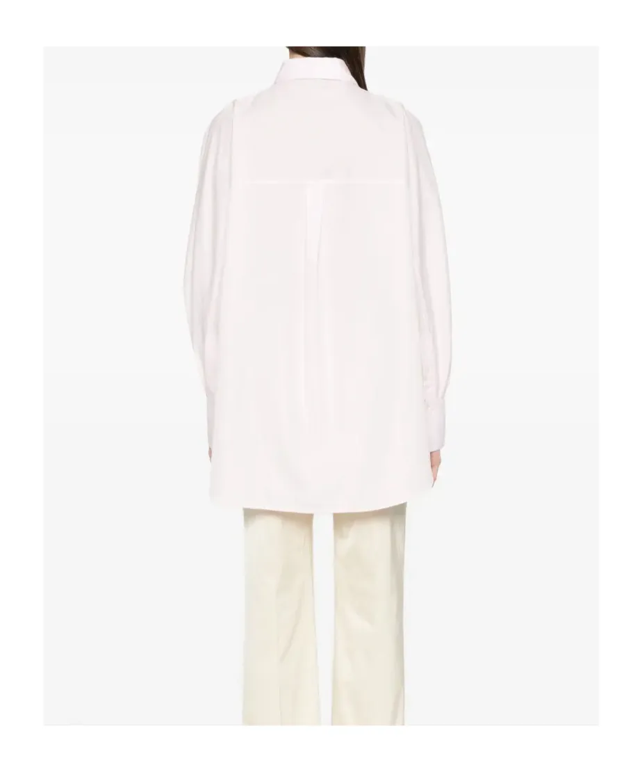 TotÊMe Kimono-Sleeve Poplin Shirt