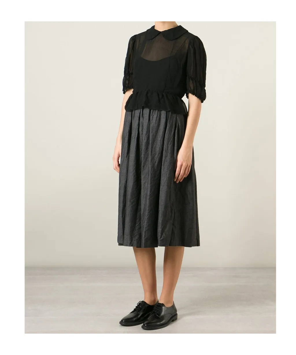 Comme Des GarÇOns Comme Des GarÇOns Curved Hem Shirt