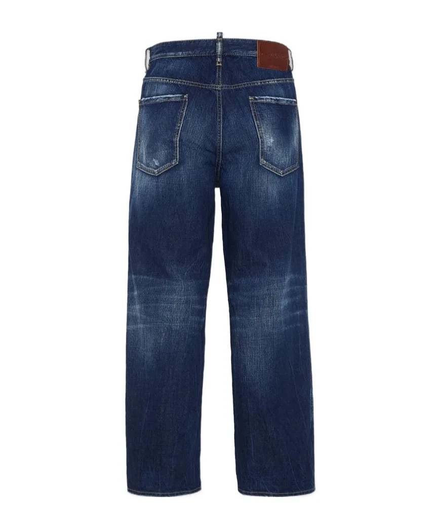 Dsquared2 Be Cool Be Nice Wash Loose Jeans
