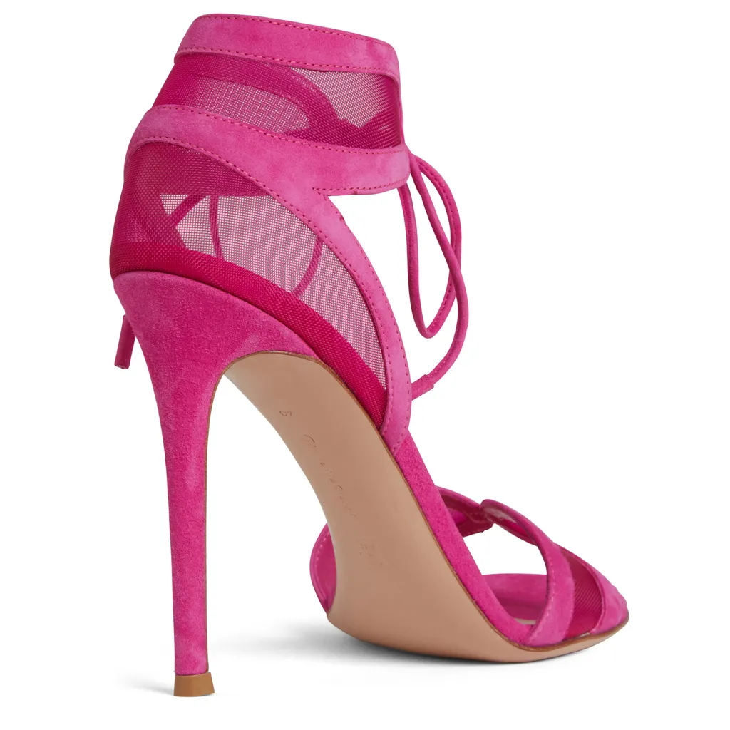 Gianvito Rossi Tie-Up Stiletto Sandals