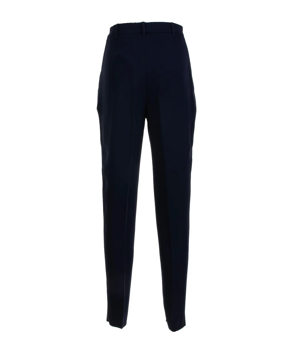 Max Mara Studio Eguale Pleat Detailed Tapered Trousers