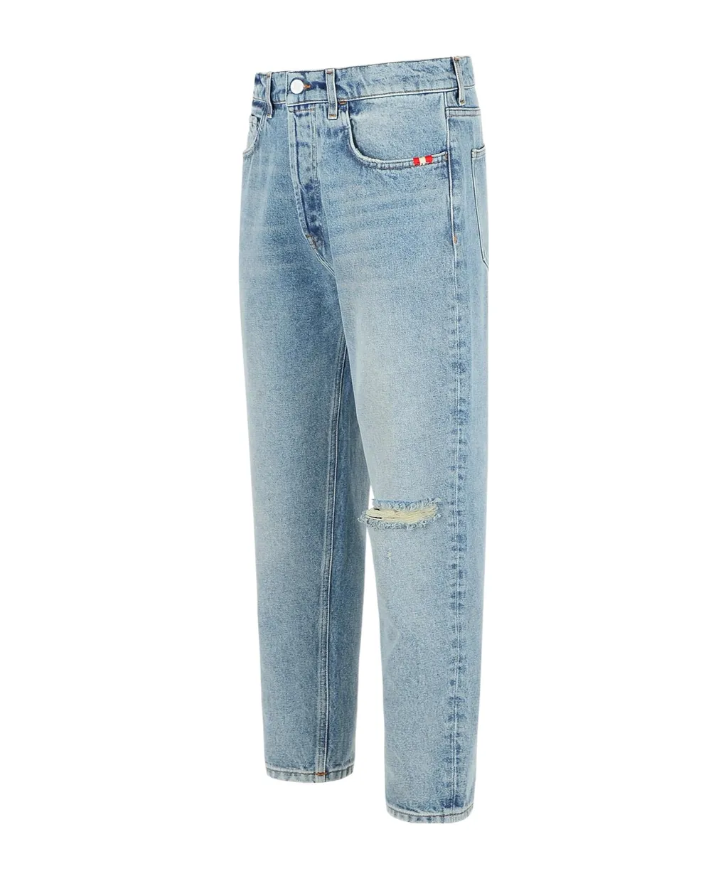 Amish Distressed Relaxed Fit Jeans