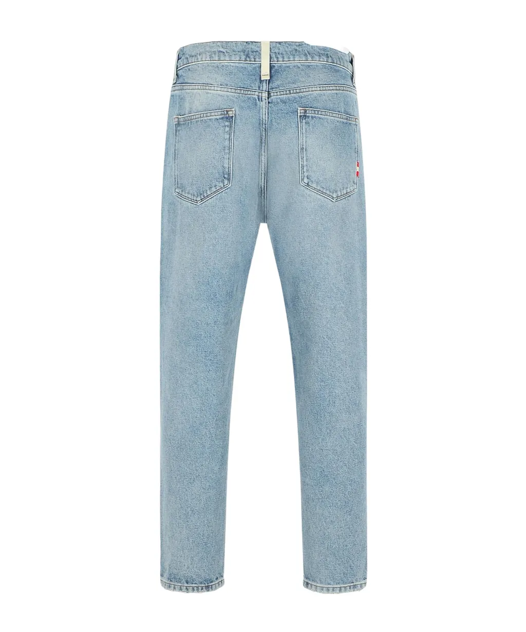 Amish Distressed Relaxed Fit Jeans