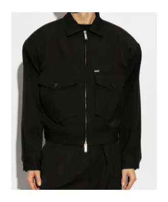 Dsquared2 Zip-Up Cropped Jacket