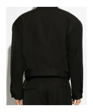 Dsquared2 Zip-Up Cropped Jacket