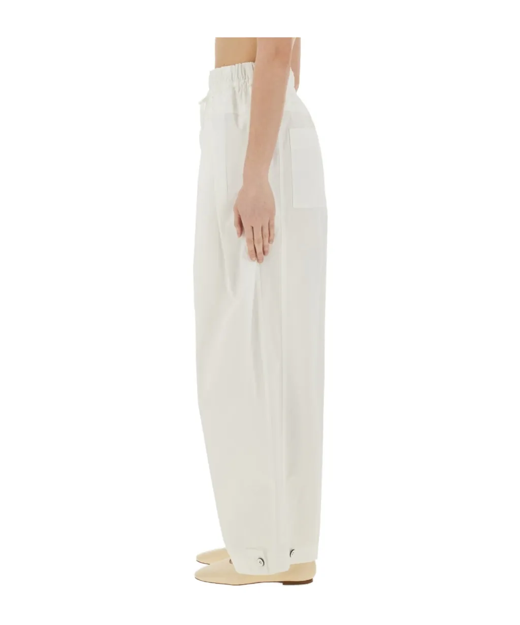 Jil Sander Elasticated Waistband Pleated Trousers