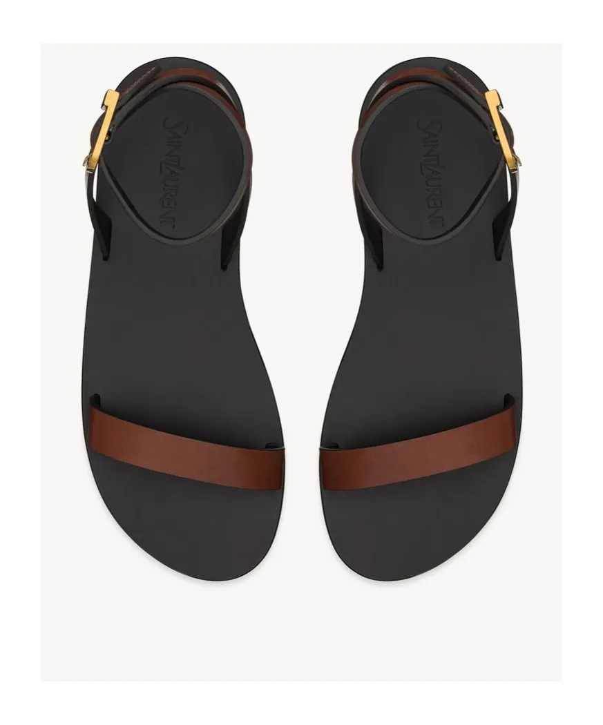 Sahara Sandals In Smooth Leather