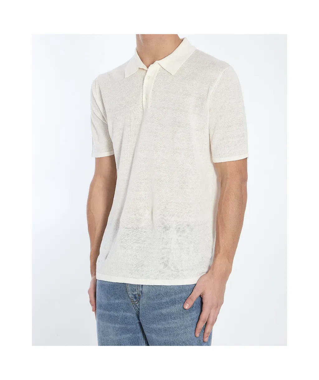 Linen Polo Shirt