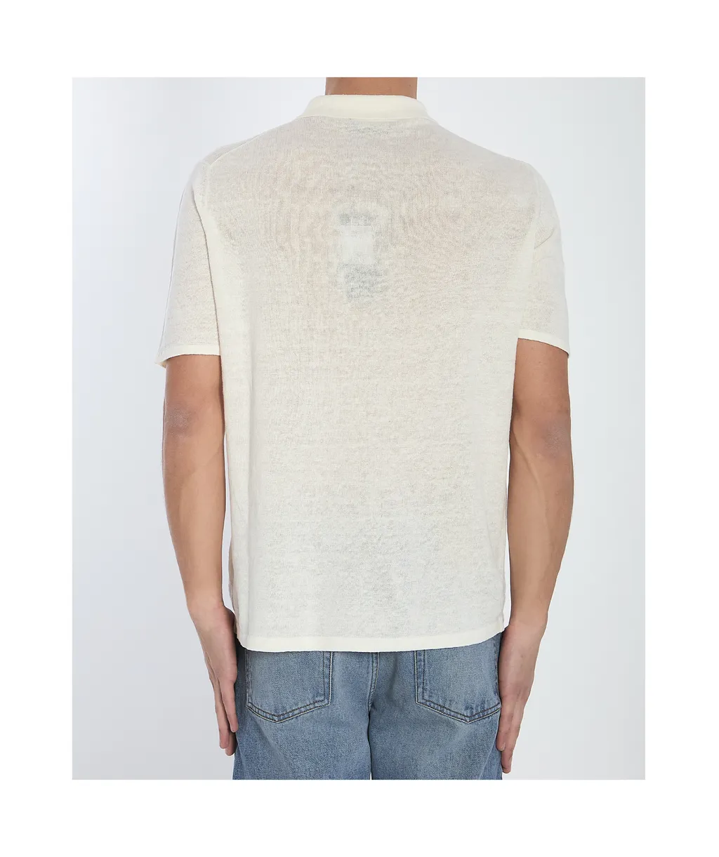 Linen Polo Shirt