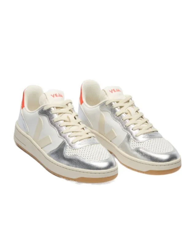 Veja V-10 Lace-Up Sneakers