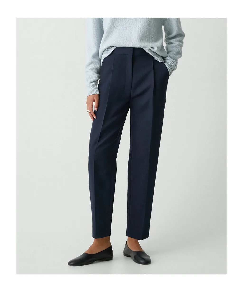 Theory Tapered High-Rise Trousers