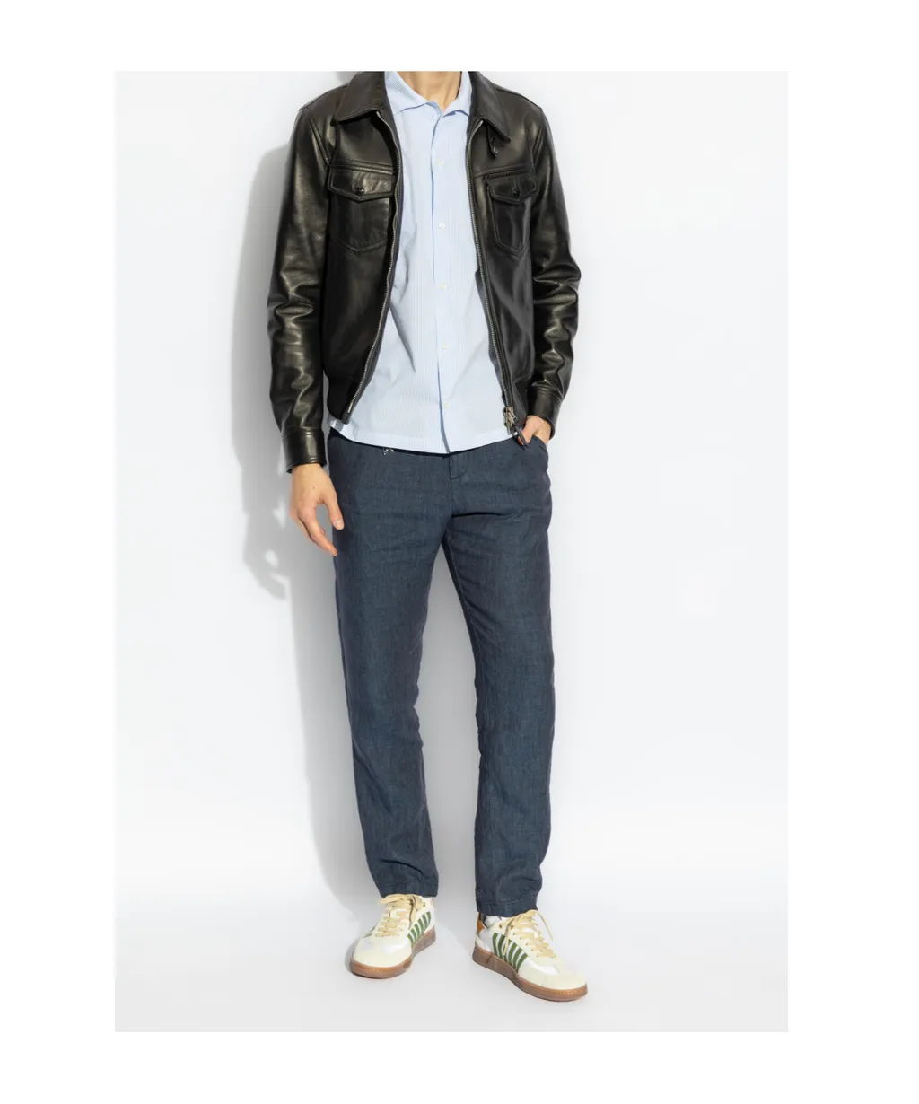 Straight-Leg Trousers