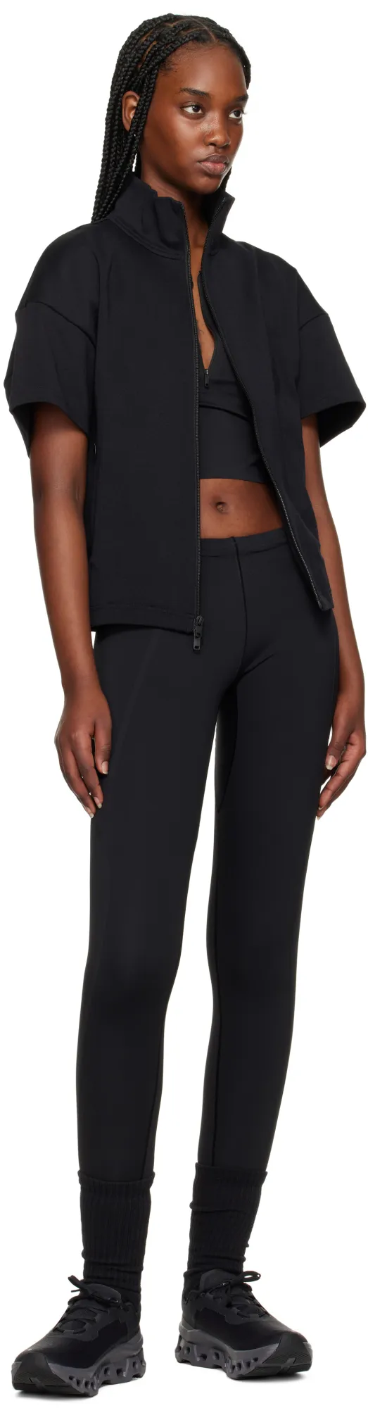 Y-3 Elastic Waist Running Leggings