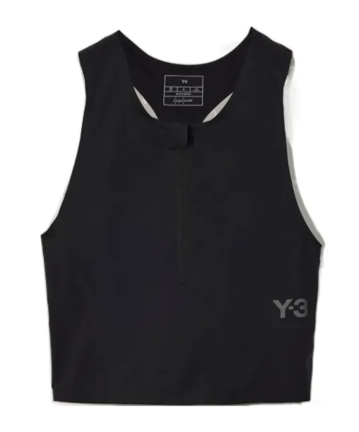 Y-3 Logo Printed Running Top