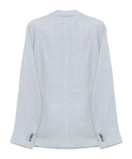 Slub-Texture Blazer