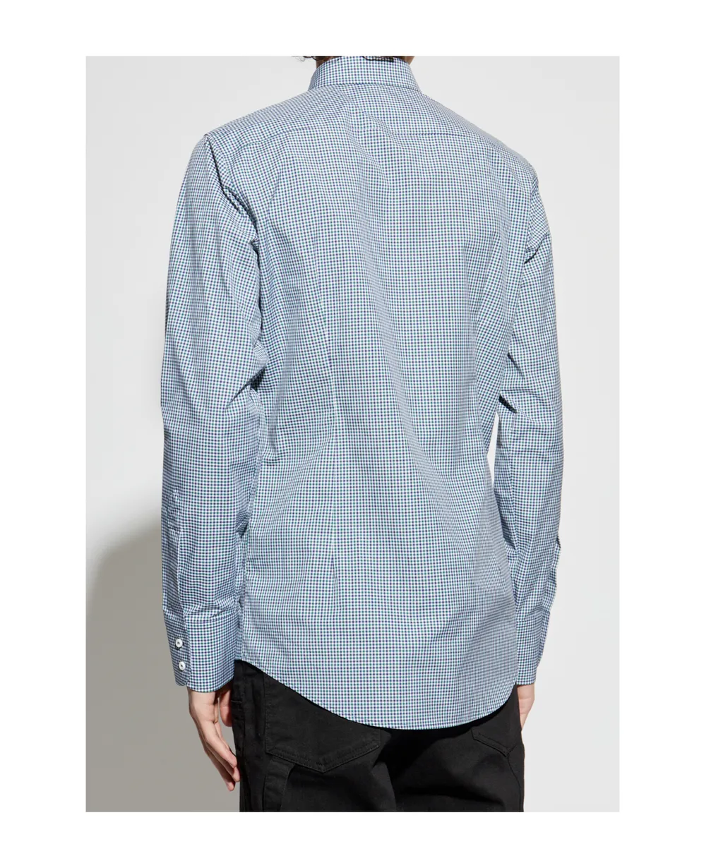 Dsquared2 Plaid Button-Up Shirt