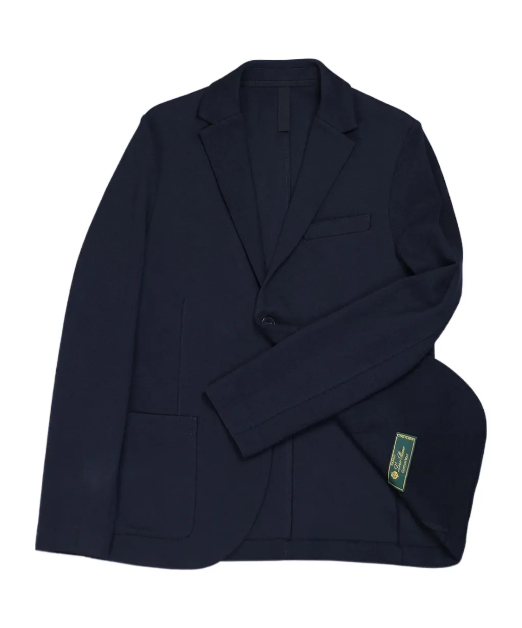 2B. Blazer Diagonal Crafted With Loro Piana Fabric