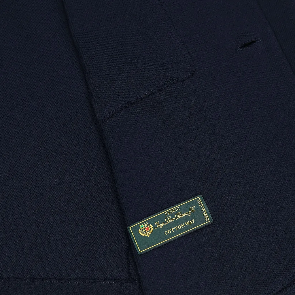 2B. Blazer Diagonal Crafted With Loro Piana Fabric