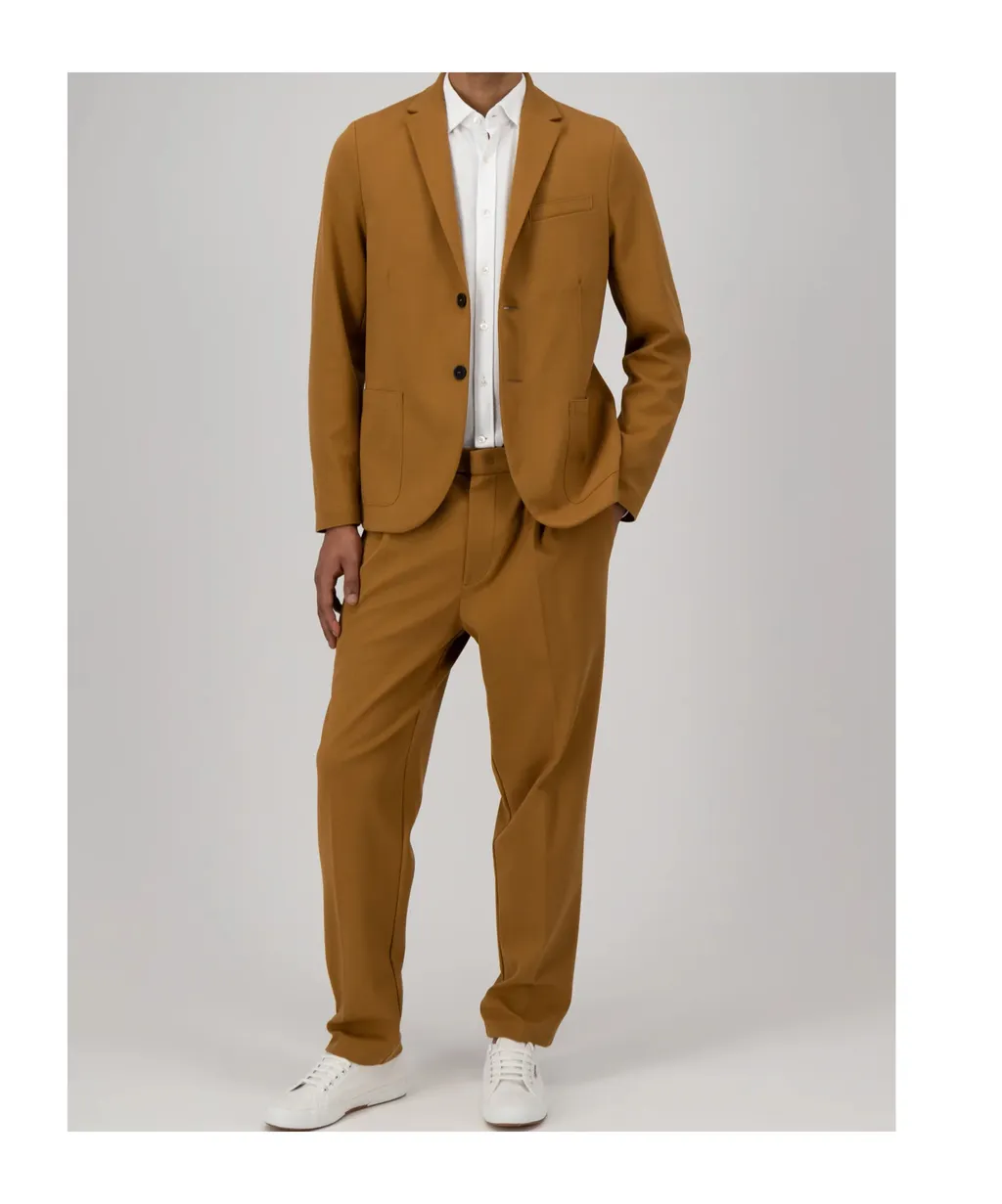 2B. Blazer Diagonal Crafted With Loro Piana Fabric