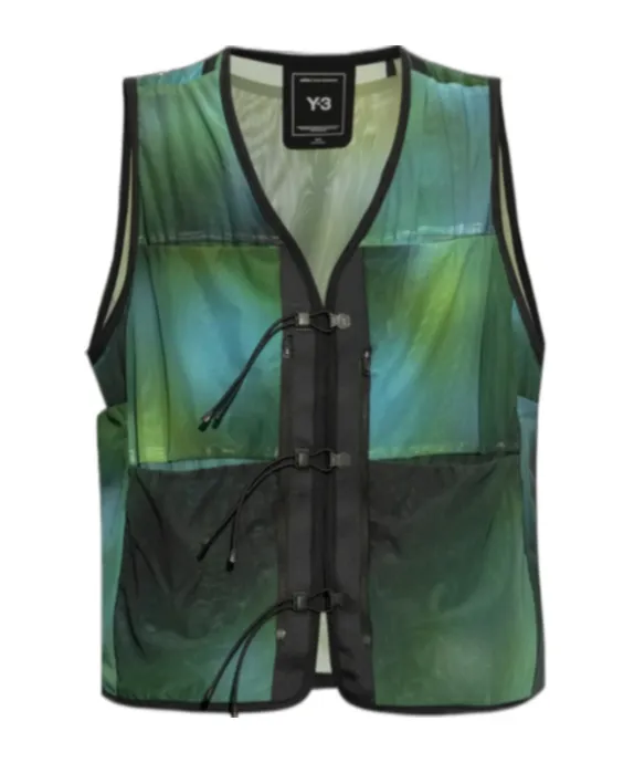Y-3 All-Over Printed Mesh Vest