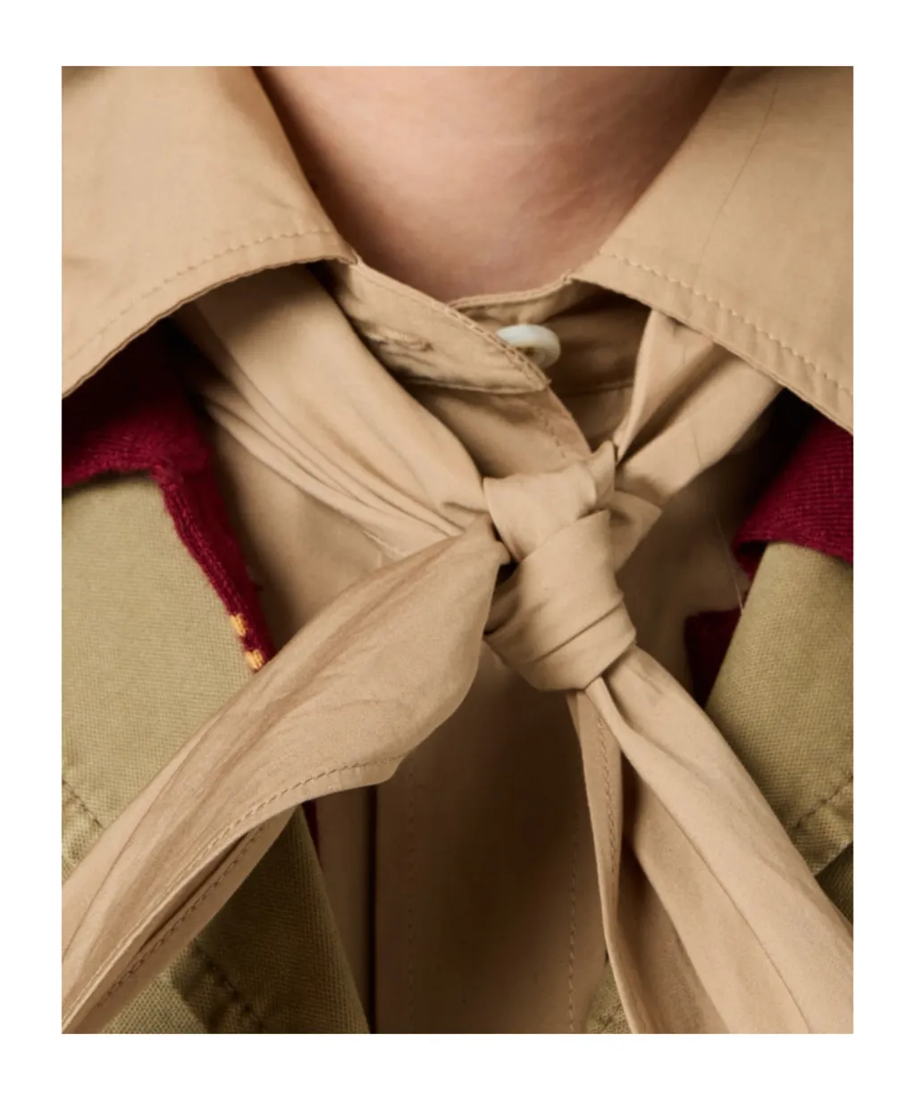 Garment-Dyed Cotton Satin Jacket