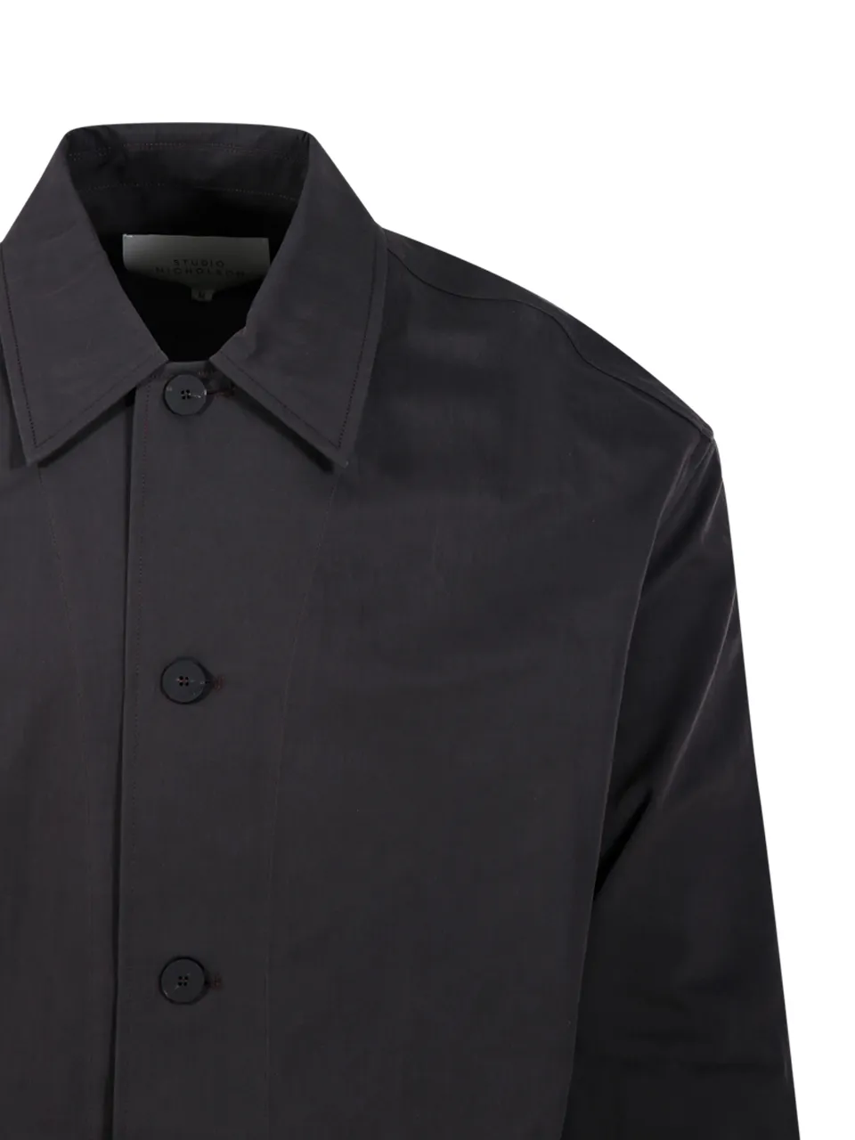 Studio Nicholson Long Sleeved Buttoned Shirt Jacket