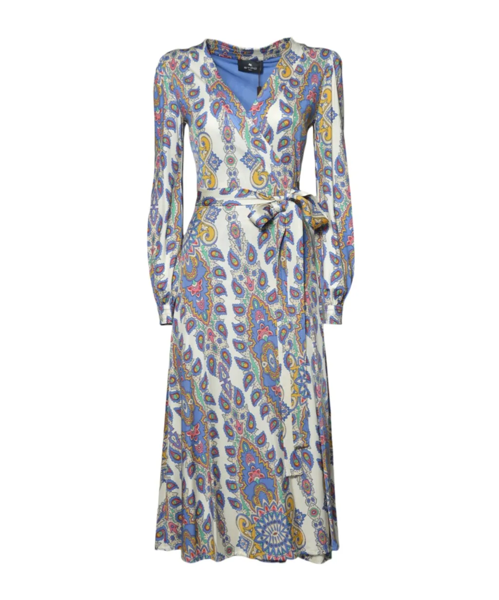 Etro Paisley Printed Midi Dress