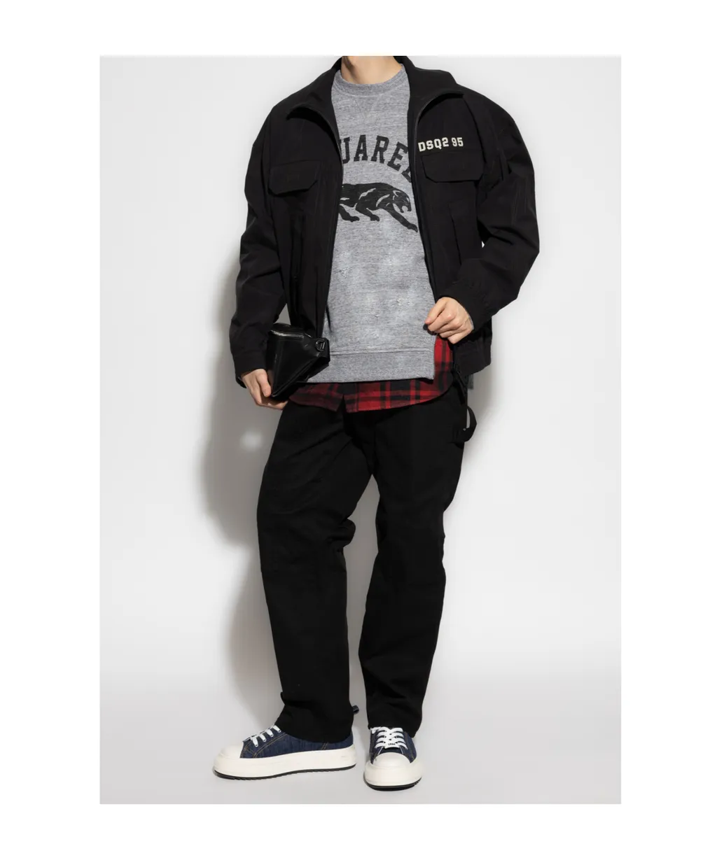Dsquared2 Logo-Printed Layered Sweatshirt