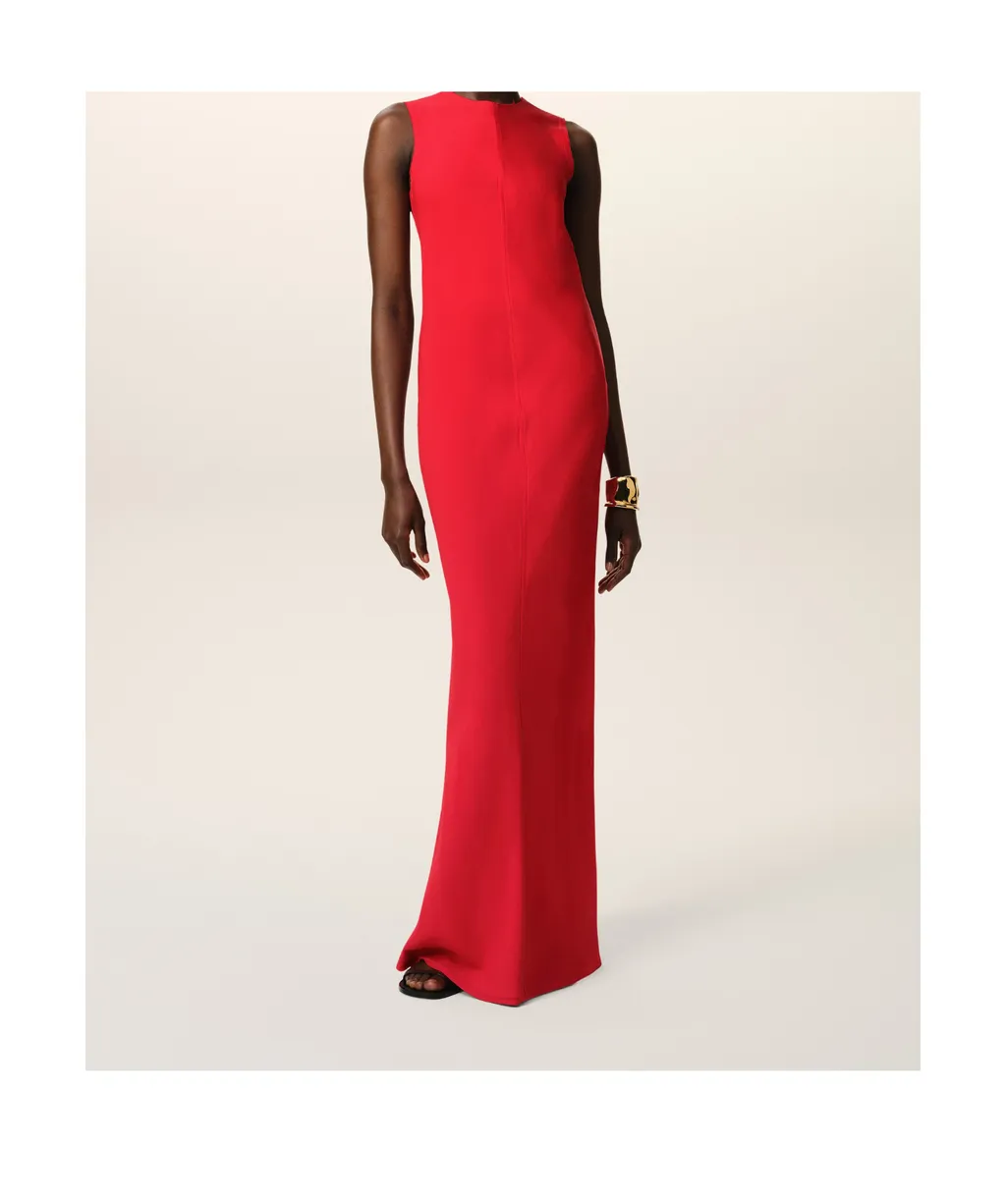 Ami Long Straight Dress