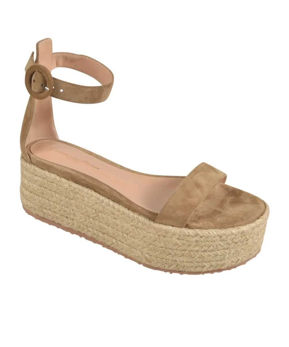 Gianvito Rossi Seville Open-Toe Espadrilles