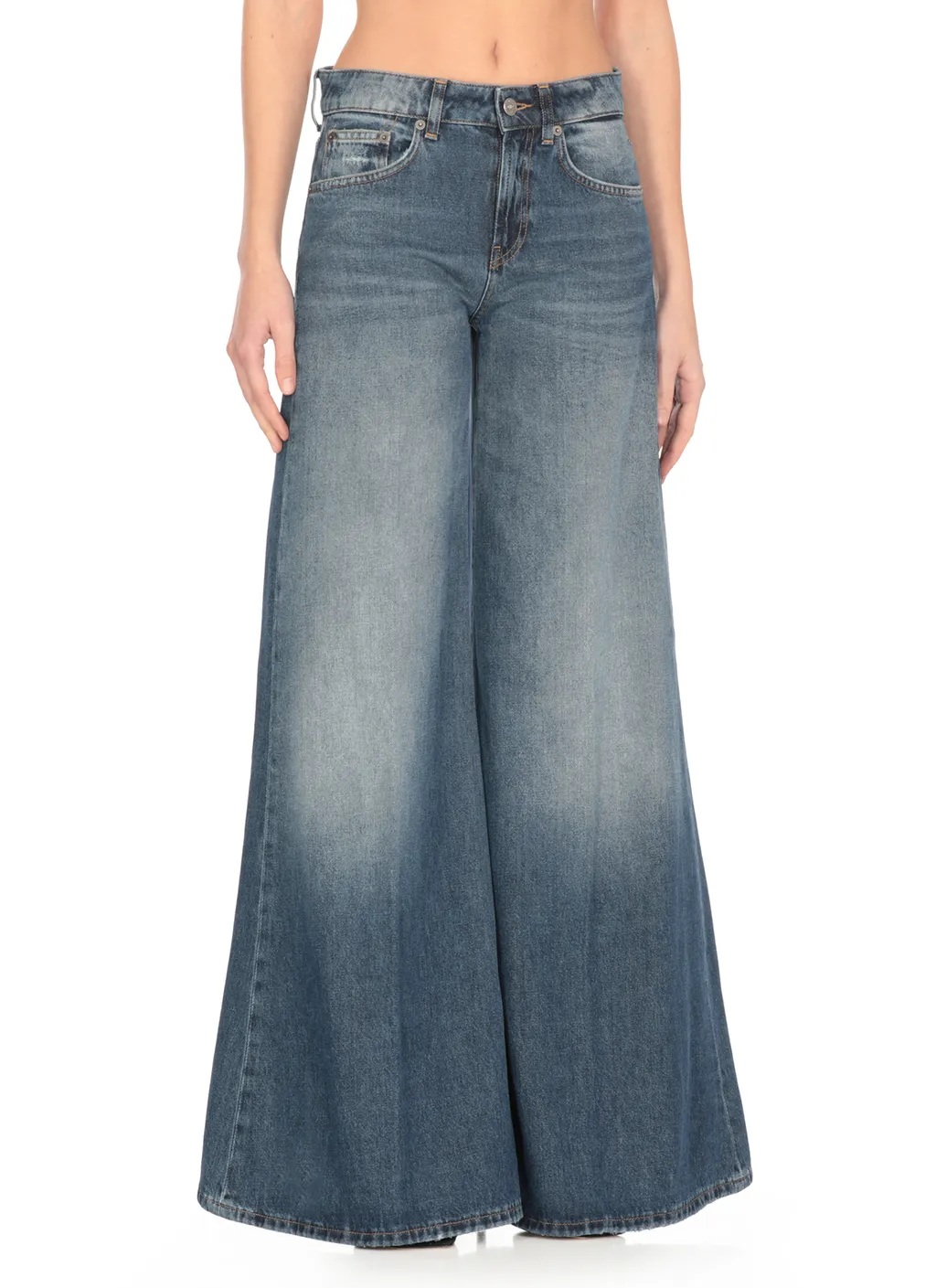 Dondup Wide Leg Pants