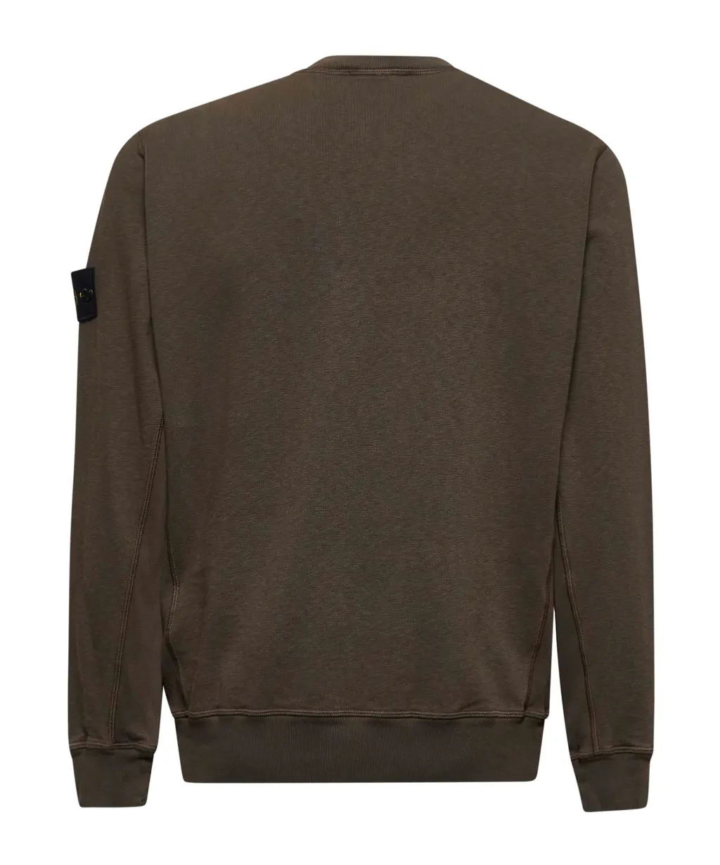 Stone Island Compass-Badge Crewneck Sweatshirt
