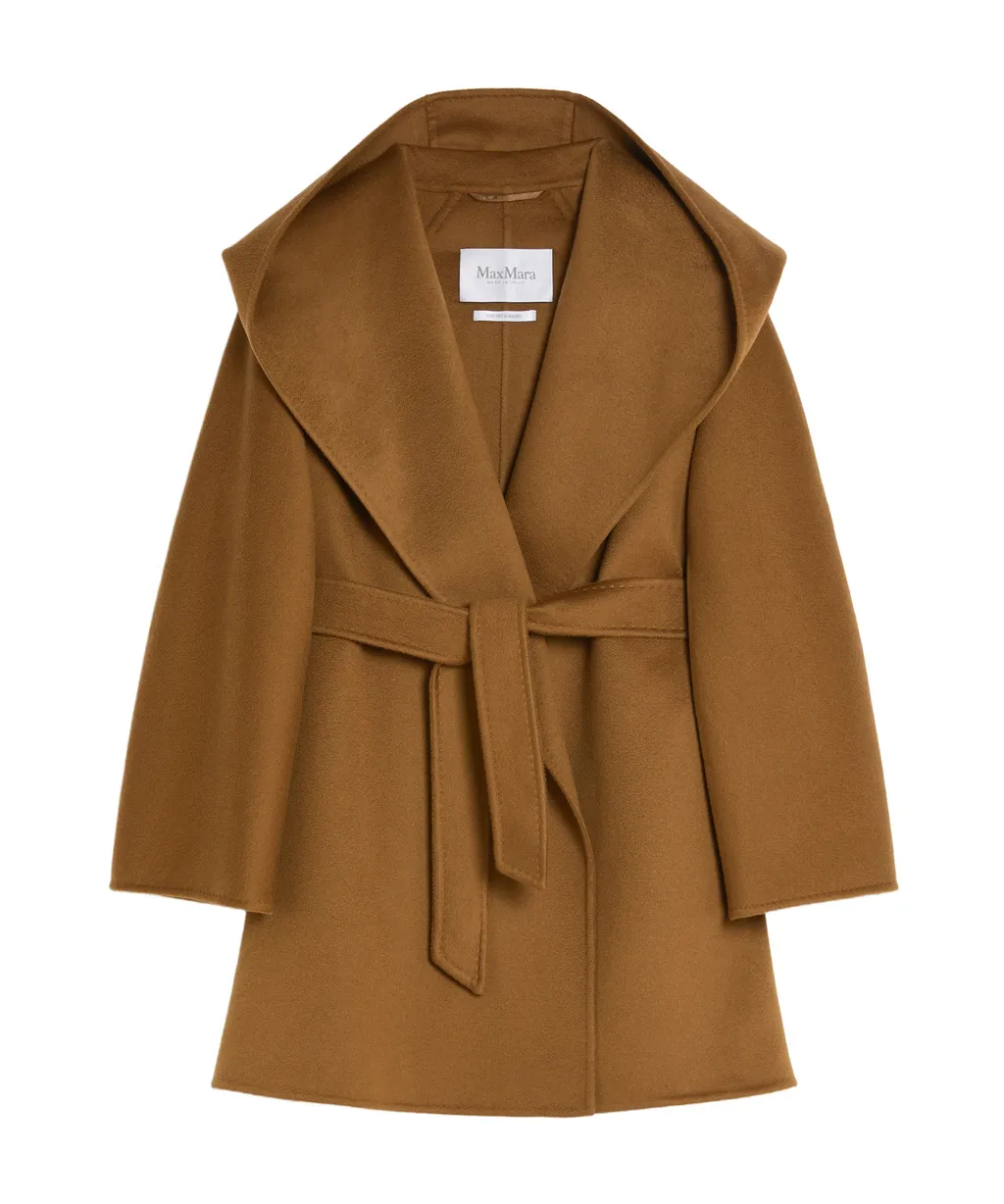 Cashmere Hooded Coat