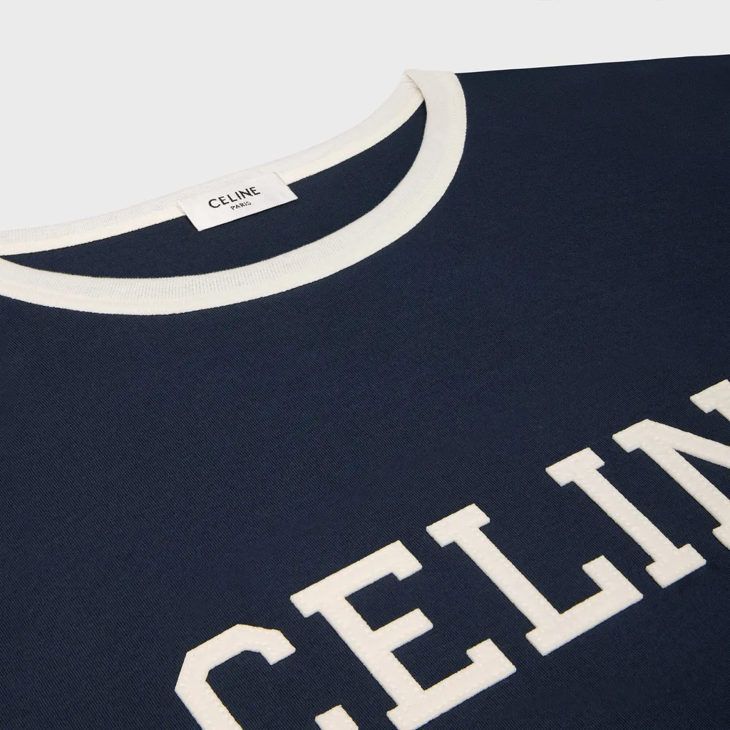 Celine Regular T-Shirt In Cotton Jersey