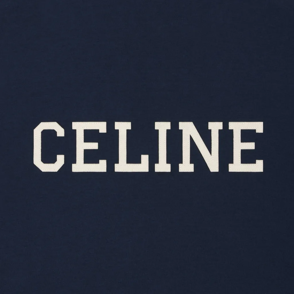 Celine Regular T-Shirt In Cotton Jersey