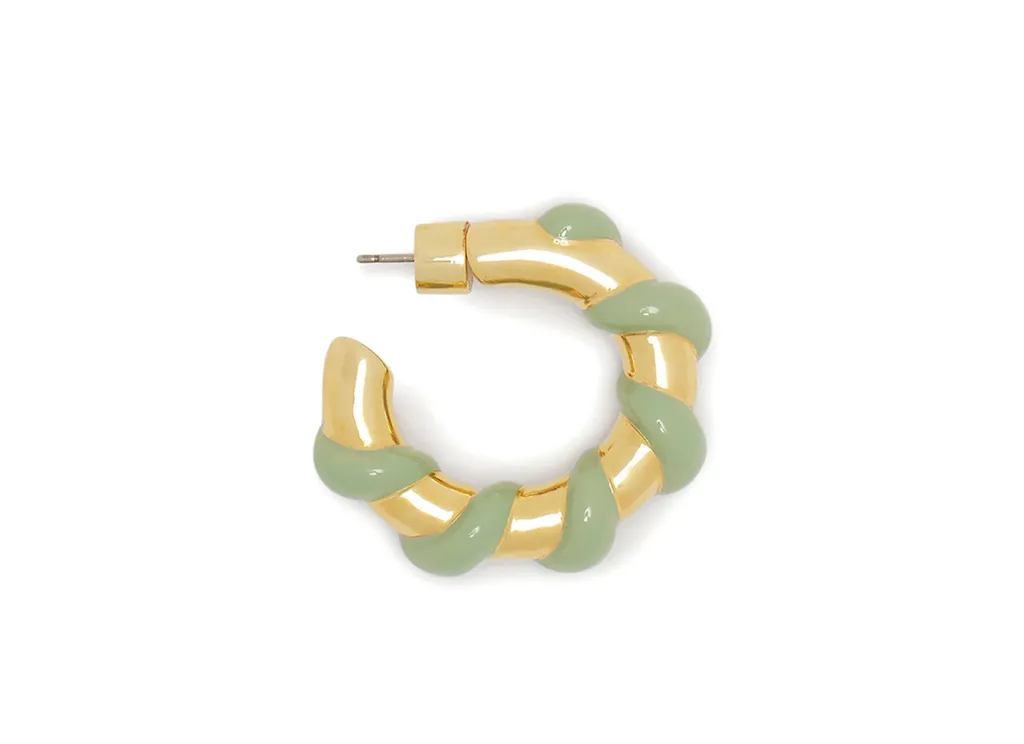 Twist Hoop Earrings