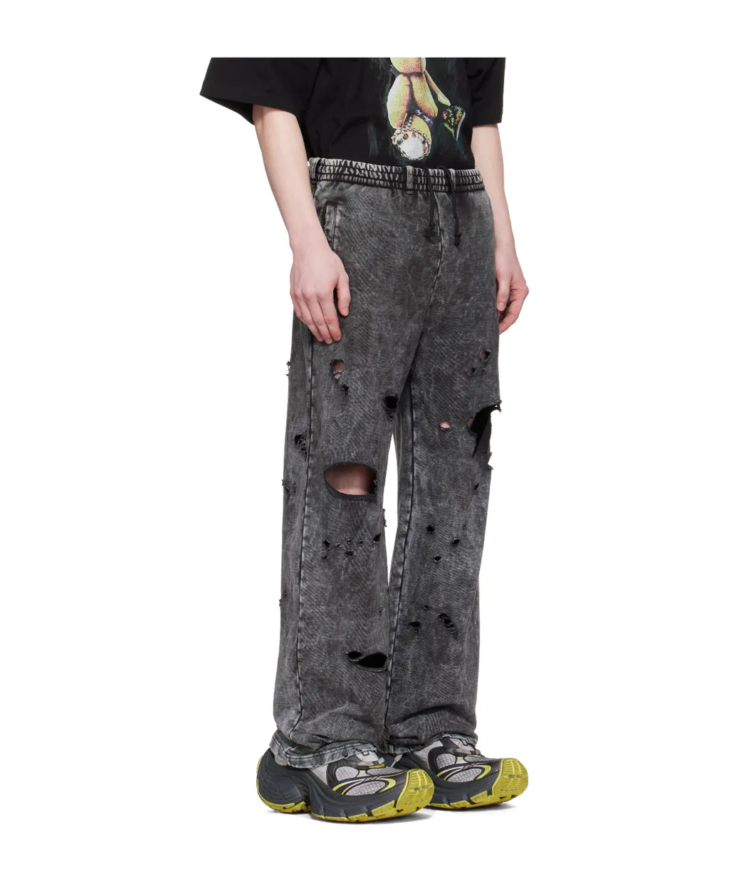 Destroyed Jersey Sweatpants