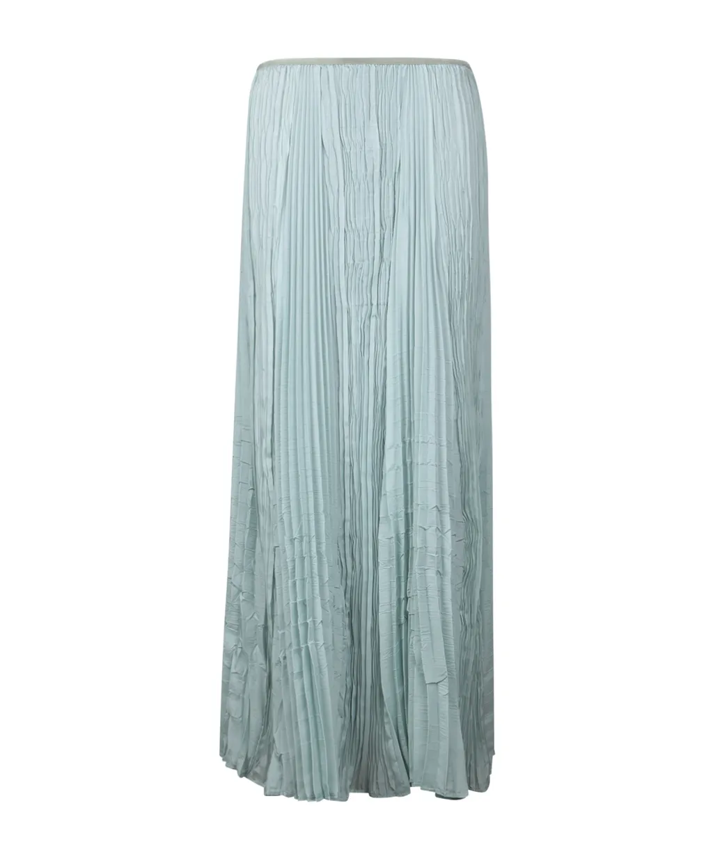 Pleated Sarong Skirt