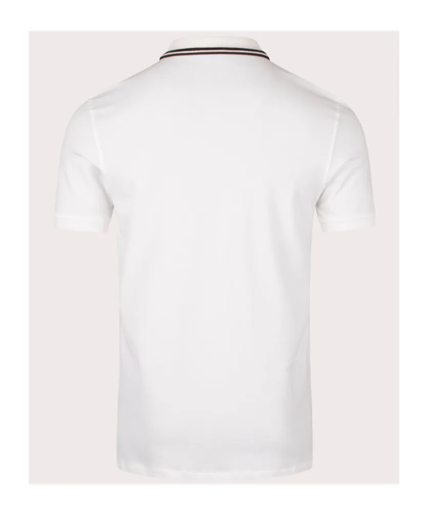 Ps Paul Smith Broad Stripe Zebra Polo Shirt